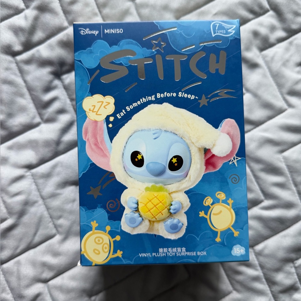 NWT Disney Stitch Blind Box Plush Toy - CONFIRMED strawberry cone